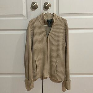 Ralph Lauren women’s tan jacket, petite medium
